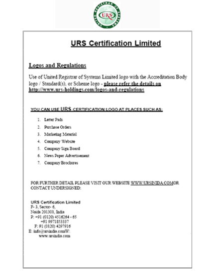 URS Certified